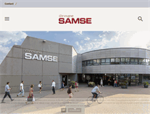 Tablet Screenshot of groupe-samse.fr